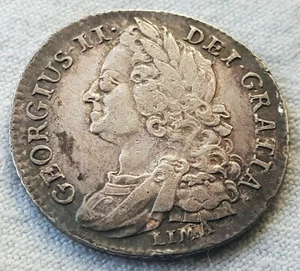 1745 George II Shilling Silver Lima EF Coin Lot S03 - Picture 1 of 4