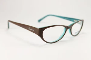 Monturas de gafas Skechers SK2081 marrón y azul borde completo RX 51-16-135 - Imagen 1 de 7