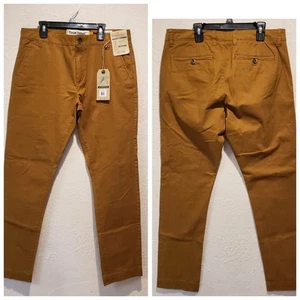 Tailor Vintage NWT Mens 31x32 Pants Bronze Brown Stretch Greenwich Slim Fit - Picture 1 of 11