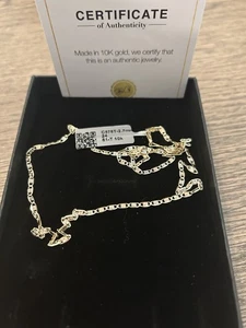 10k tri color gold chain 24 Inch 2.7mm - Picture 1 of 3