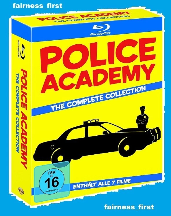 NEU BLU-RAY POLICE ACADEMY GESAMTBOX KOMPLETT ALLE 7 FILME COLLECTION SAMMLUNG - Bild 1 von 1