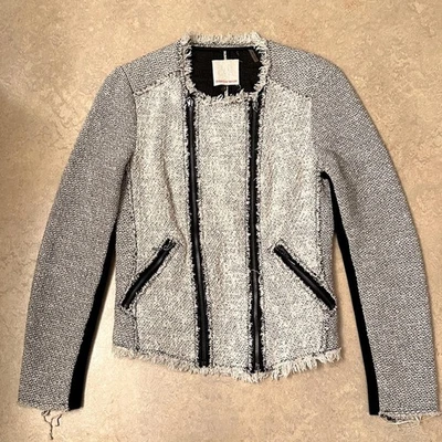 Rebecca Taylor Tweed Moto Jacket/Blazer - Image 1 of 4