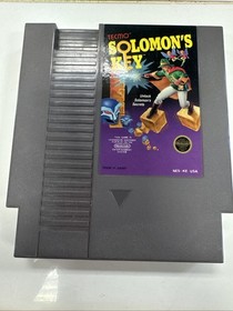 Solomon's Key (Nintendo NES, 1987) Cartridge
