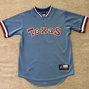 Camiseta deportiva Nolan Ryan Texas Rangerstown Collection azul retro mediana - Imagen 1 de 8