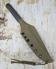 KYDEX  SHEATH for SCHRADE SCHF21 BOOT KNIFE,  G-CLIP BELT / BOOT CLIP, SCHKY234