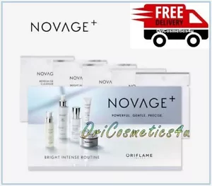 Oriflame Novage+ Bright Intense Routine Samples Suitable For All Skin Types - Picture 1 of 2