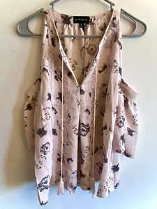 Blusa rosa con hombros recortados medianos My Michelle para mujer M - Imagen 1 de 8