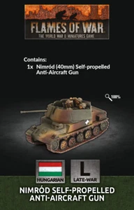Kriegsflammen Spätkrieg Plünderung: Ungarischer Nimrod SPAAG (HU160) - Bild 1 von 1