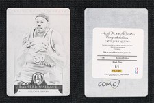 2012-13 Gold Standard Printing Plate Black 1/1 Rasheed Wallace (Atlanta Hawks)