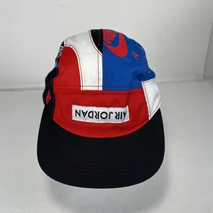 RARE Nike Air Jordan Legacy Cap 5 Panel Hat Strap Back 'What The' Upside Down - Bild 1 von 24