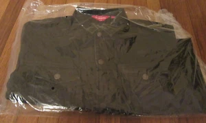 Supreme Shibori Denim Trucker Jacket Size Large Black SS23 Supreme New York 2023 - Picture 1 of 19