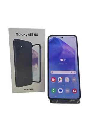 Smartphone di seconda mano Samsung Galaxy A55 8/128 GB blu navy - Immagine 1 di 4