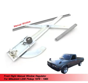 Uso regulador de ventana FR para camioneta Mitsubishi L200 1978 1979 1980 1981 - 1985 - Imagen 1 de 4