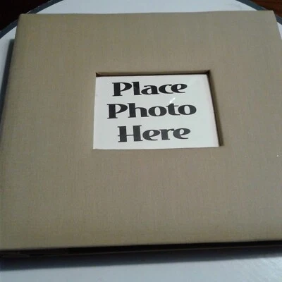 Libro de recortes con imagen frontal bronceada de 10 páginas nuevo 8 1/2 x 9 1/2 Foto 1 de 4