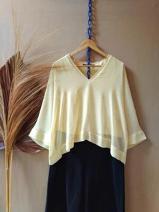 *ZARA* Original Top Blouse Yellow Pale Ref. 4886/045/321 BNWT - Imagen 1 de 6