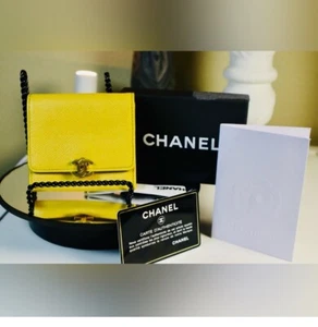 Klassisches Chanel Münz- und Kartenetui Geldbörse mit Echtheitszertifikat - Bild 1 von 11