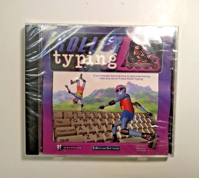 NEW Roller Typing Version 3.0 EdVenture Software PC CDROM Windows/Macintosh B177 - Image 1 of 4
