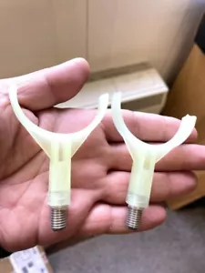 2x riposo canna floreale forma di U, pesca alla carpa, pesca grossolana, bagliore al buio - Foto 1 di 2