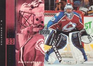 1999-00 Upper Deck PowerDeck Hockey Auxiliary #AUX8 Patrick Roy Avalanche