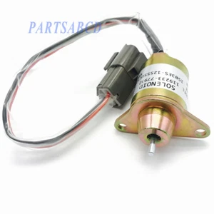 Fuel Shutdown Shut OFF Solenoid 119233-77932 1503ES-12S5SUC12 JOHN DEERE DC12V - Picture 1 of 4