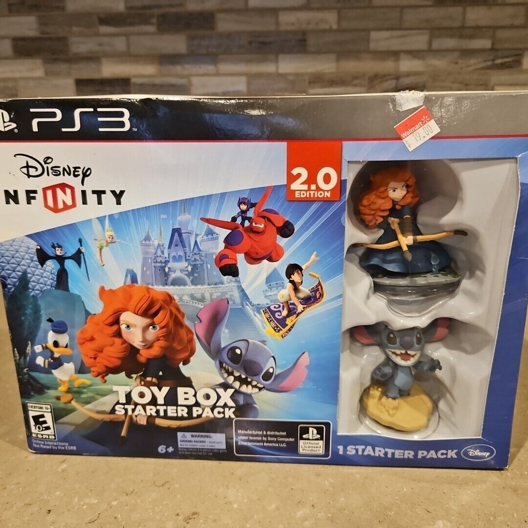 Sony PS3 Playstation 3 Disney Infinity Toy Box Starter Pack 2.0 Edition 