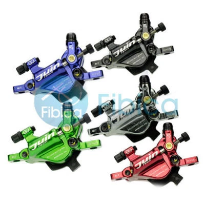 New JUIN TECH R1 Hydraulic Cable Linear Pull Disc Brake Pair with 160mm Rotors - Photo 1/4