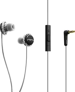 Sol Republic Relays 3-Button In-Ear Headphones - Black/White - Picture 1 of 6