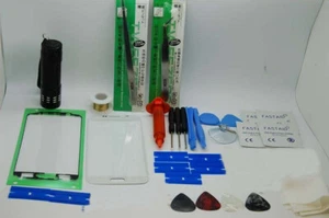Front Glass, Screen Repair Kit, Loca Glue, Uv Torch for Samsung Galaxy S7 White - Picture 1 of 1