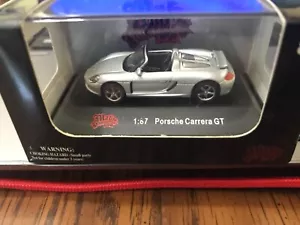 1/87 HO SCALE PORSCHE CARRERA GT SILVER NEW - Picture 1 of 4