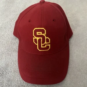 USC Trojan Swoosh Adjustable Team Trojan Brand M/L Red - Picture 1 of 6