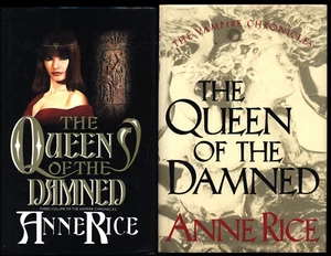 The Queen of the Damne Vampire Chronicles Anne Rice 1st UK & US Editions 1988/89 - Picture 1 of 11