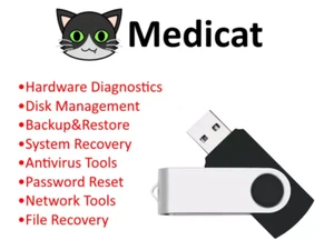MediCat: Bootable USB Toolkit for System Diagnostics, Recovery and Management - Picture 1 of 1