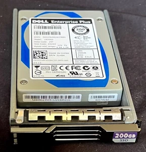 Dell Enterprise Plus SanDisk LB206S 200GB 2.5" SAS SSD, 6GBps, PN 6HS-200G-21 - Afbeelding 1 van 5