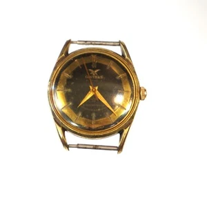 Vintage Gintars 21 Jewels Gold Filled Swiss Watch Metin Yildiz For Parts Repair - Bild 1 von 12