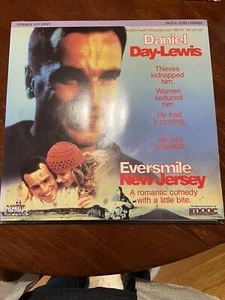 Eversmile New Jersey Laserdisc Daniel Day Lewis-Used Fair Condition - Imagen 1 de 5