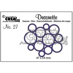 Crealies Decorette no. 27 alle Kreise CLDR27 / 47x54mm 340227 - Bild 1 von 1
