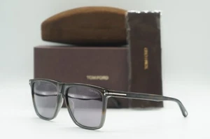 NEW TOM FORD TF 832 55C HAVANA GRAY AUTHENTIC SUNGLASSES FRAMES 57-15 - Picture 1 of 5