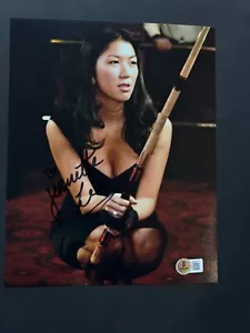 Jeanette Lee autographed signed Black Widow billiards 8x10 photo Beckett BAS coa - Picture 1 of 1