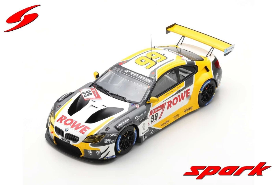 Ganador de 24 horas Nurburgring 2020 1:18 -- #99 ROWE Racing BMW M6 GT3 -- Spark Foto 1 de 1