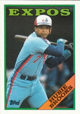 1988 Topps - Hubie Brooks #50-Expos-  - Image 1 of 2