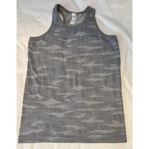 EUC Athleta Power Up Seamless Racerback Tank, Gray Camo, Sz. XXL/16 - Picture 1 of 5