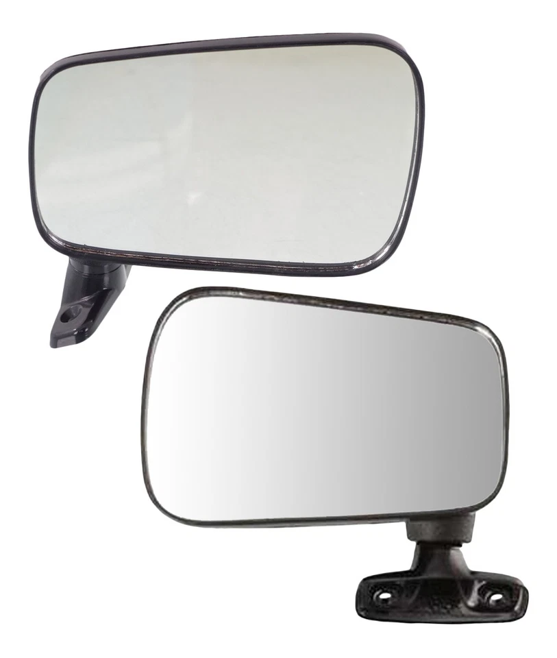 For 1985-1993 Cabriolet Mirror Black SET PAIR Foto 1 de 4