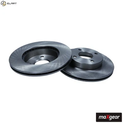 2x BRAKE DISC 19-1323 FOR NISSAN CGA3DE 1.3L CG10DE 1.0L TD15 1.5L 4cyl MICRA II - Image 1 of 4