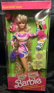 BARBIE TOTALLY HAIR BARBIE 1991 SEALED MATTEL 1112 NRFB  - Picture 1 of 8