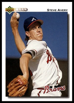 1992 Upper Deck #475 Steve Avery - Image 1 of 2