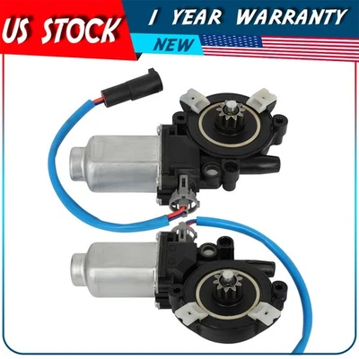 Fits Ford F-250 F-350 F-450 F-550 Super Duty with 2-Pins Power Window Motor Pair - Изображение 1 из 4