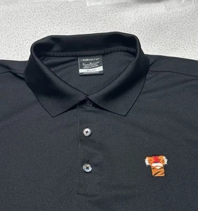 Frank The Tiger Woods Nike Golf Polo Shirt Mens Medium Short Sleeve Dri Fit - Picture 1 of 10