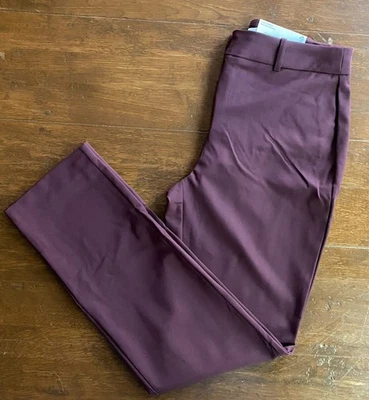 Liz Claiborne, Pierna Recta, Pantalón, Mujer’s 4, Nuevo con Etiquetas, Elastizado en 4 Vías Foto 1 de 4