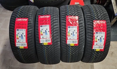 TRENO COMPLETO 205/45 R17 88W 4 GOMME FORTUNA ECO 4 STAGIONI M+S 3PMS DOT2025 - Imagen 1 de 2
