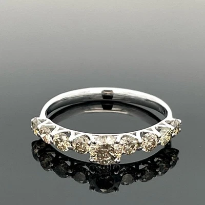 RING GR. 21 (CA. 66) AUS 950/- PLATIN MIT BRILLANTEN (GES.CA.1,0CT)  SCHMUCKJAGD - Bild 1 von 3